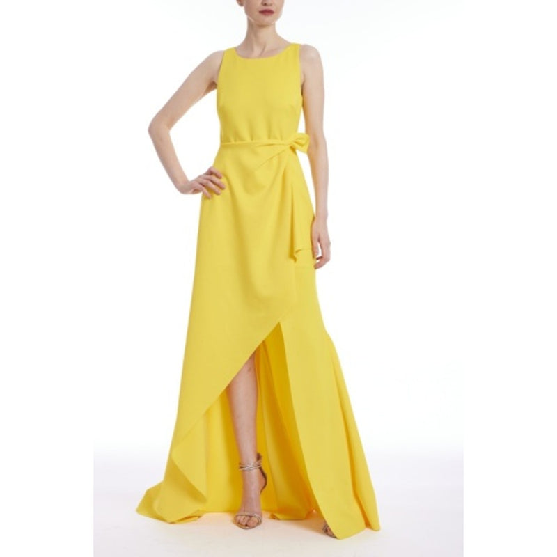 Badgley Mischka - Womens Side Drape Scuba