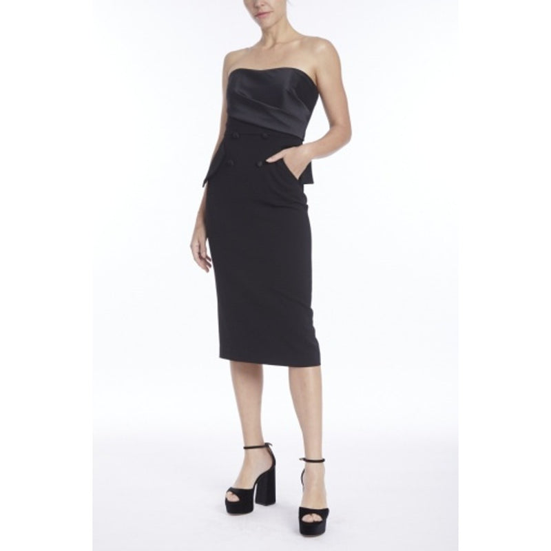 Badgley Mischka - Womens Tuxedo Strapless