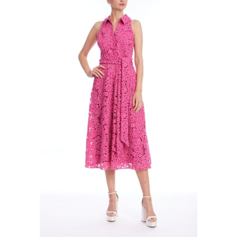 Badgley Mischka - Womens Crochet Halter