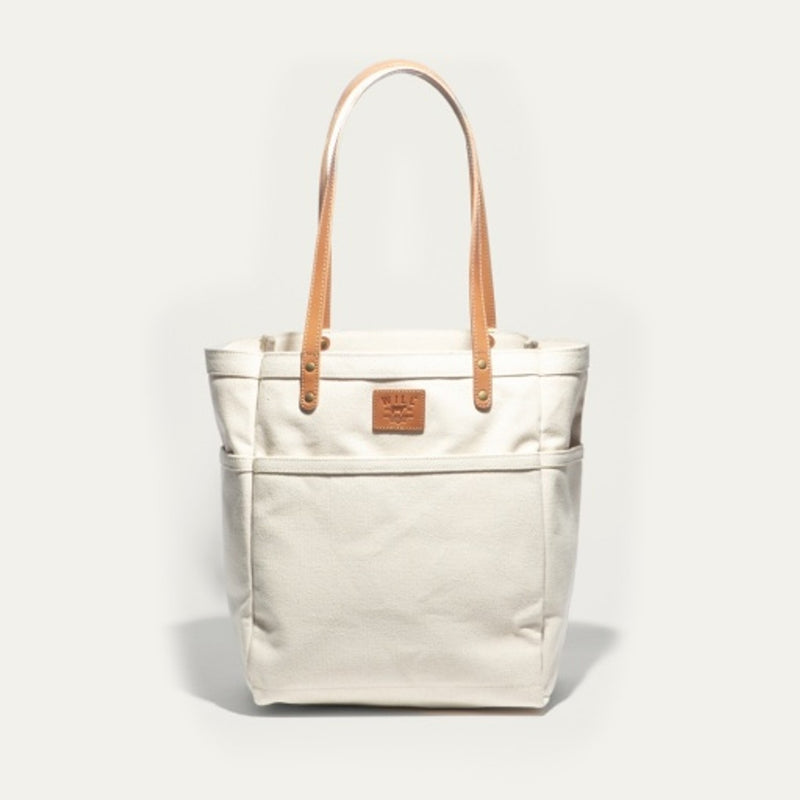 WILL Leather Goods - Unisex Waxed Canvas Work Tote