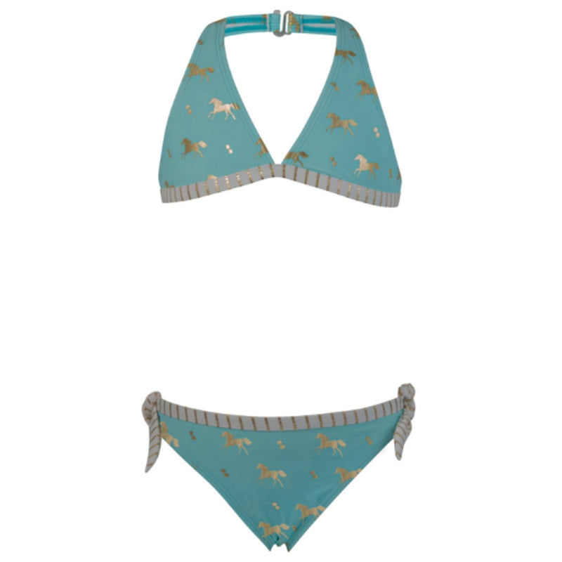 Snapper Rock - Girls Gold Horse Classic Bikini