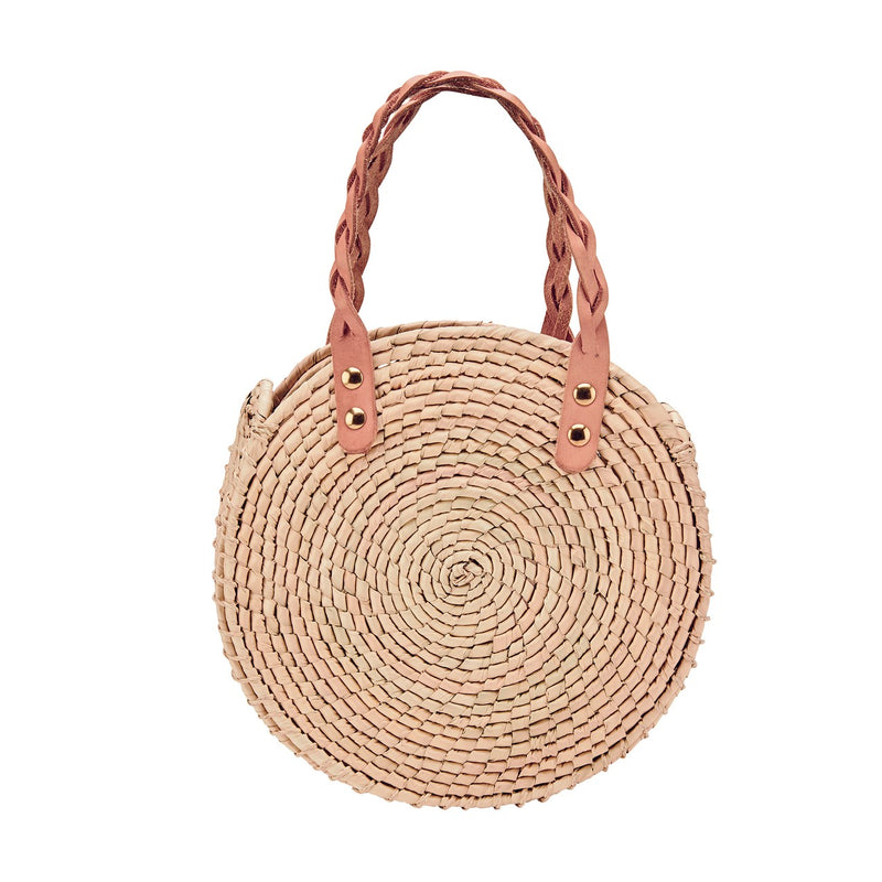 San Diego Hat Company - Womens Round Handbag with Braided