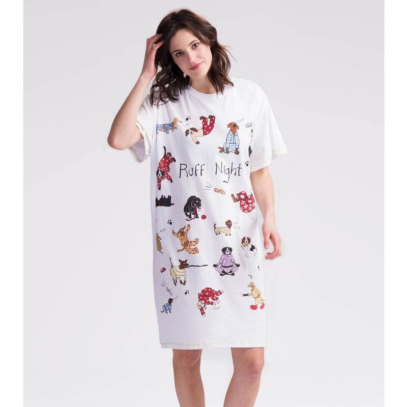Little Blue House - Ruff Night Womens Sleepshirt