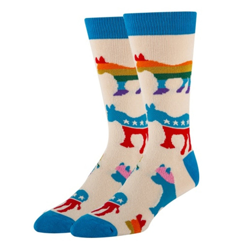 Oooh Yeah - Mens Crew Socks-New Liberal