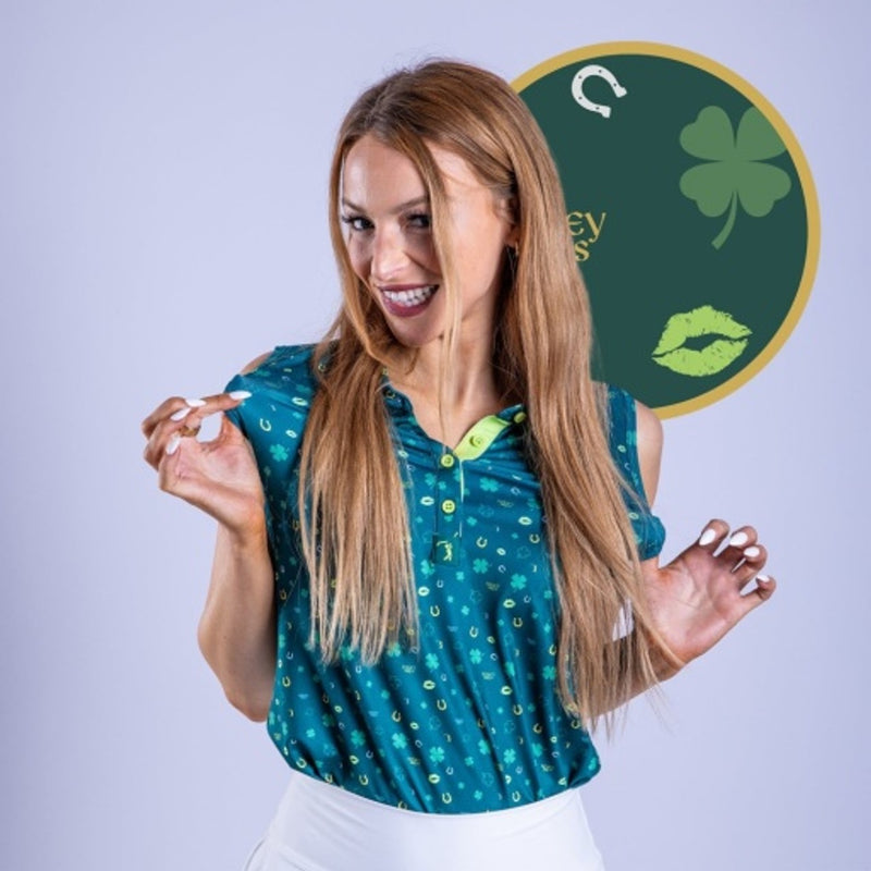 Bogey Bros - Womens Gettin' Lucky Women's Polo