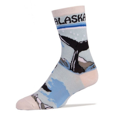 Oooh Yeah - Mens Crewalaska Men's Crew Socks
