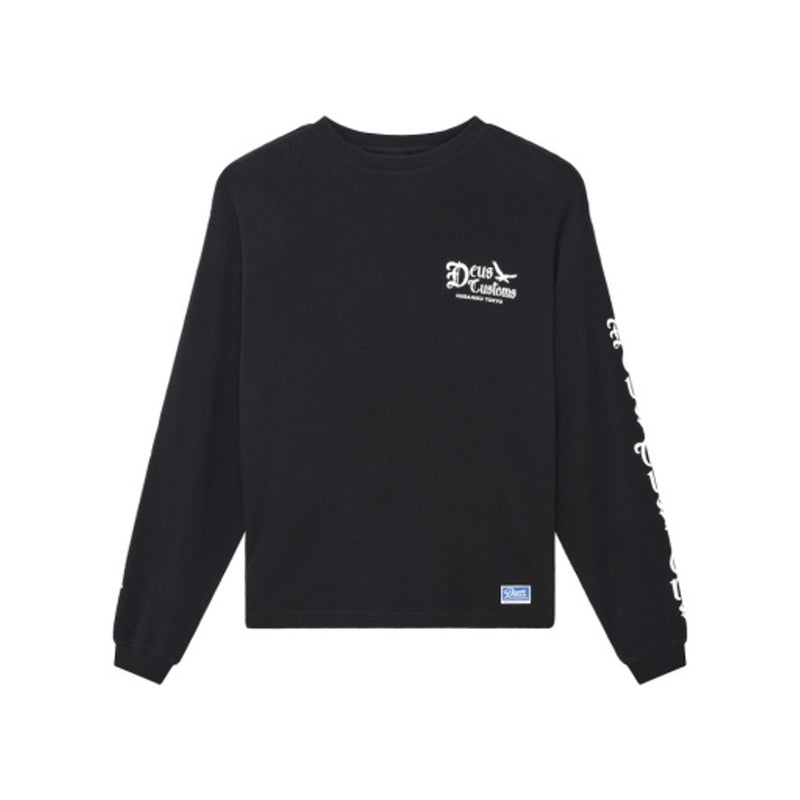 Deus Ex Machina - Mens Waffle Ls Tee