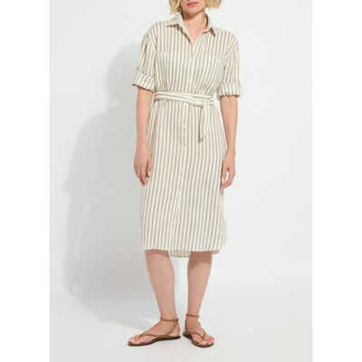 Lysse - Womens Juniper Linen Tunic Shirt Dress