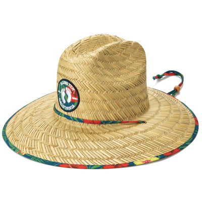 San Diego Hat Company - Rush Straw Lifeguard Hat with Under Brim