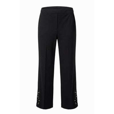 Liverpool Los Angeles - Womens Kayla Pullon Wide Leg Trousr with Pearl Trm -30"