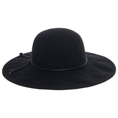 San Diego Hat Company - Womens Knit Floppy with Faux Leather