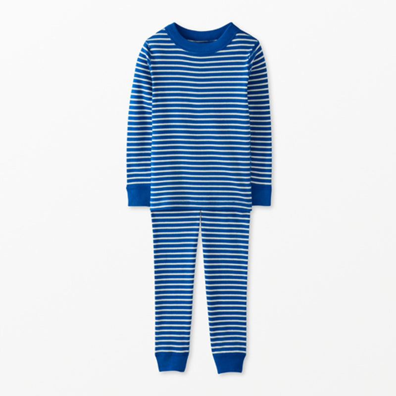 Hanna Andersson - Kids Striped Long John Pajama Set