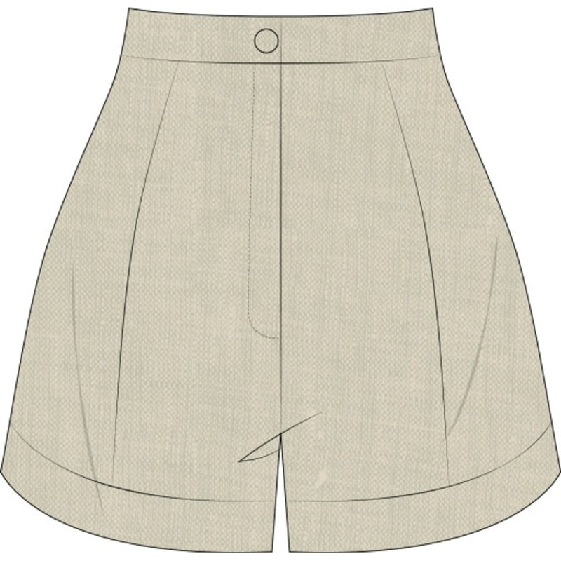 Onia - Womens Air Linen Trouser Short