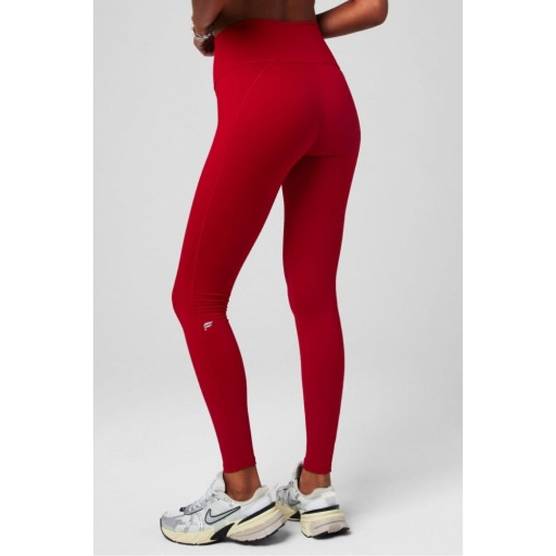 Fabletics - Womens Define High-Waisted Legging - Holly Berry
