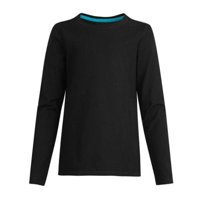 Hanes - Girls Long-Sleeve Crewneck T-Shirt