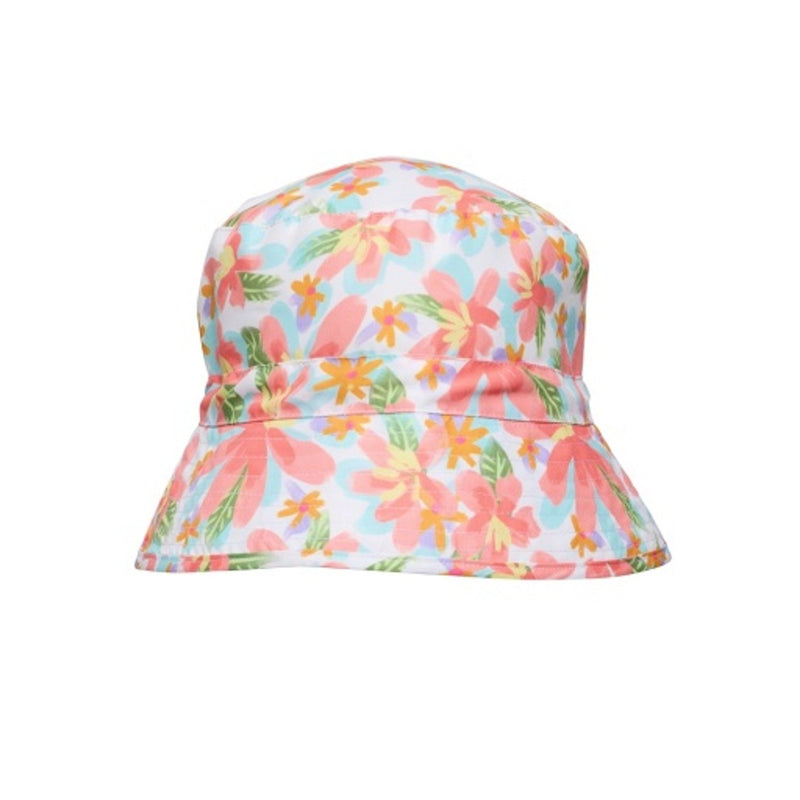 Snapper Rock - Girls Hawaiian Luau Sustainable Bucket Hat