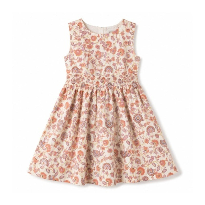 Hope & Henry - Girls Linen Open Back Sundress