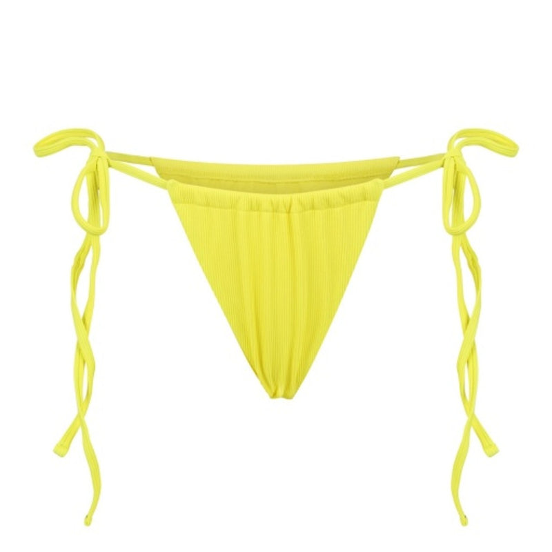 Year of Ours - Womens Rib String Bikini Bottom