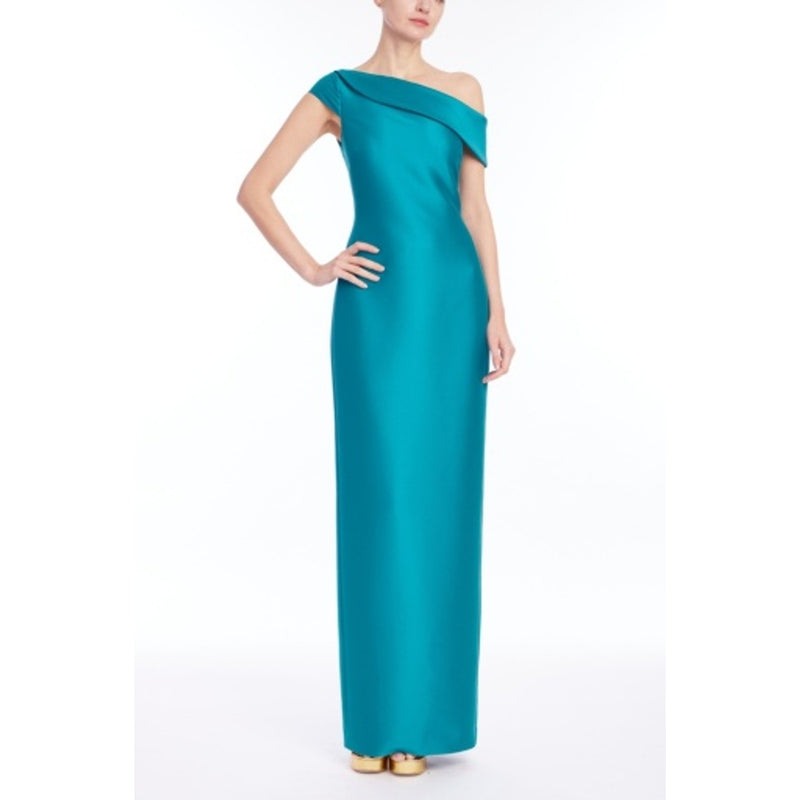 Badgley Mischka - Womens One Shldr Gown