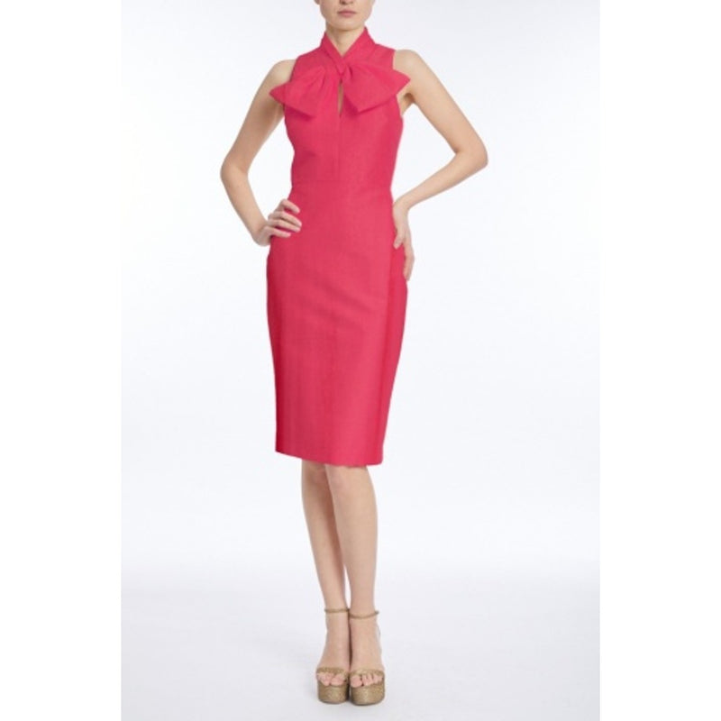 Badgley Mischka - Womens Bow Dress