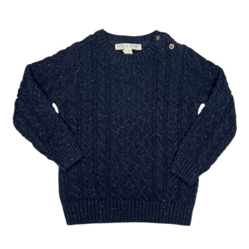 Hope & Henry - Boys Organic Fisherman Sweater