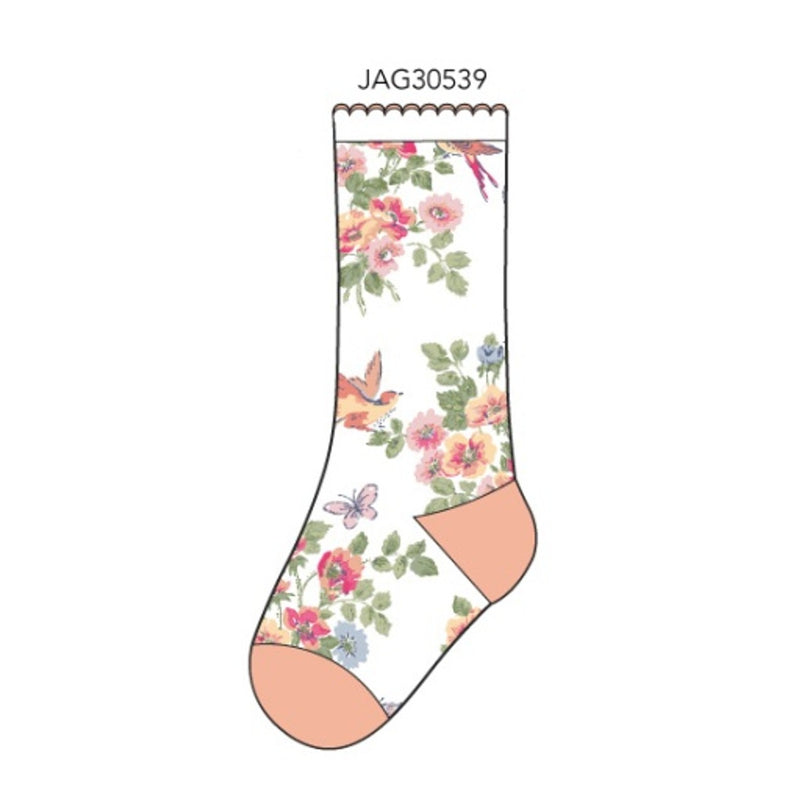Janie and Jack - Kids G Multi Flrl Sock Sp1