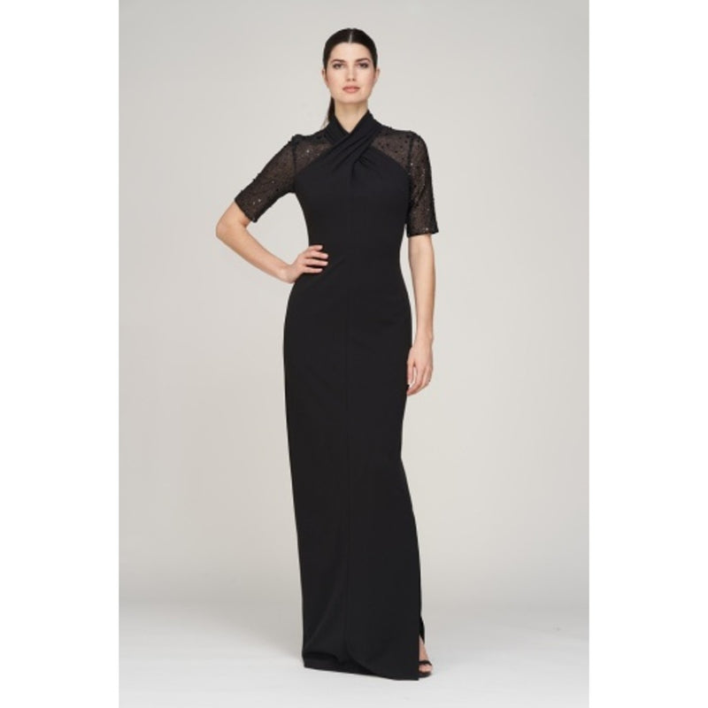 JS Collections - Womens Aitana Column Gown