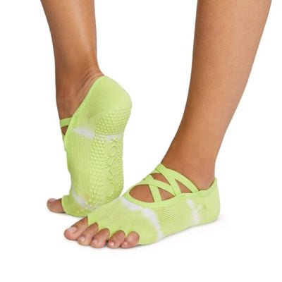 Thirty Three Threads - Unisex Grip H/T Elle Lime Td Stripe