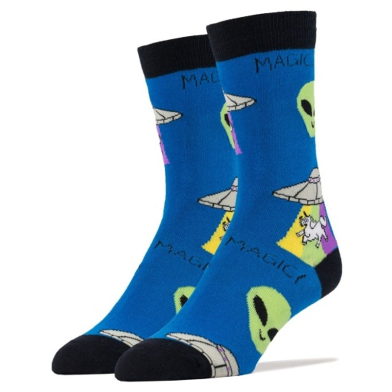 Oooh Yeah - Mens Crew Unicorn Abduction
