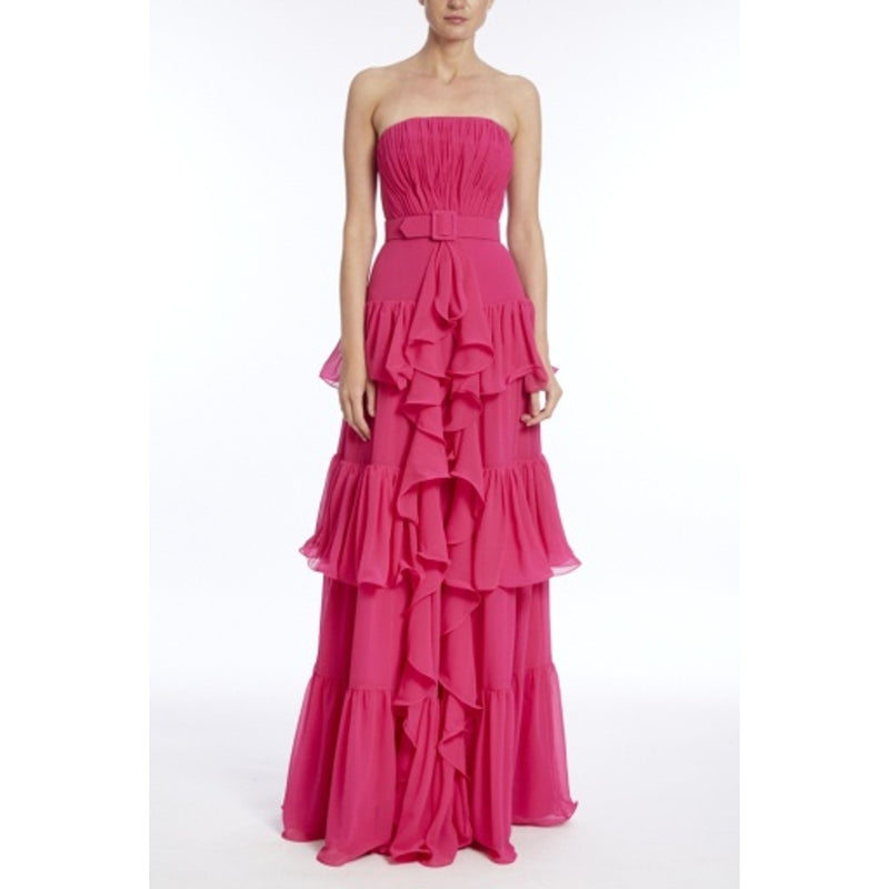 Badgley Mischka - Womens Strpls Ggt Tiers