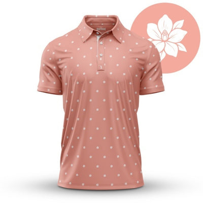 Bogey Bros - Mens in Bloom Polo - in Bloom