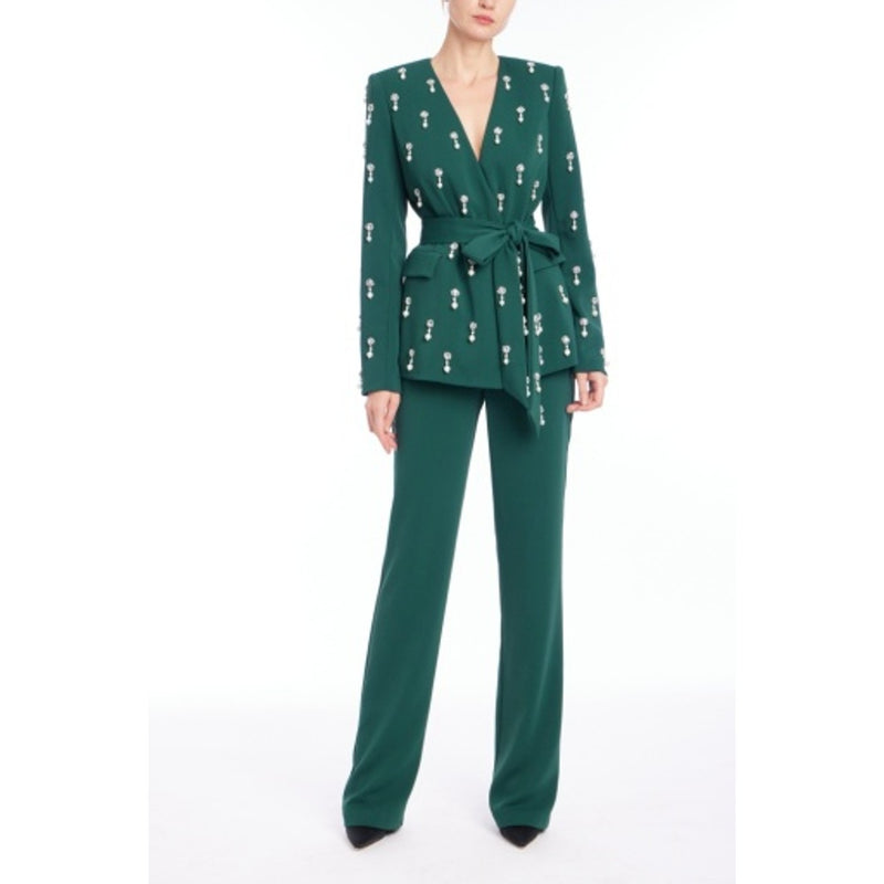 Badgley Mischka - Womens Pearl Drop Jacket