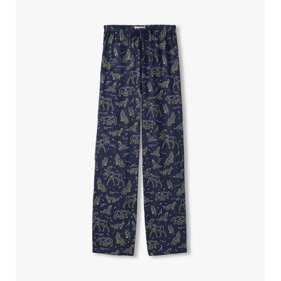 Little Blue House - Animal Constellations Womens Jersey Pajama Pants