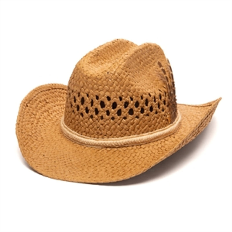 San Diego Hat Company - Womens Woven Straw Cowboy