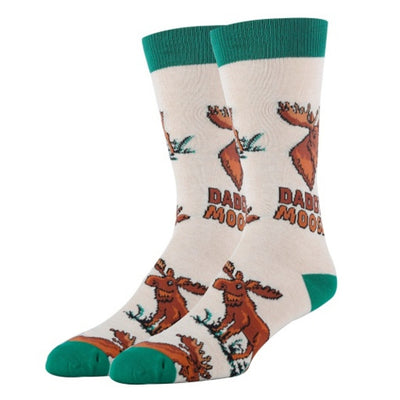 Oooh Yeah - Mens Daddy Moose-Mens Crew Socks