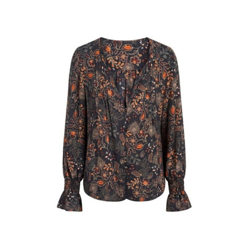 Liverpool Los Angeles - Womens Long Slv Wvn Blouse with Pintucks