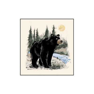 Little Blue House - Unisex Bear Eco Dishcloth
