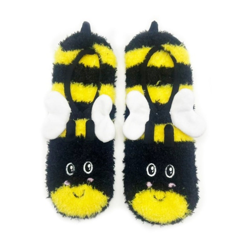 Oooh Yeah - Womens Bee Bee Fuzzy Mary Jane Socks