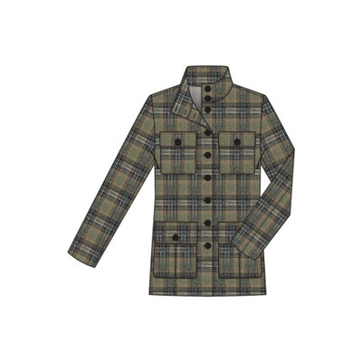 Liverpool Los Angeles - Womens Funnel Neck Field Jacket