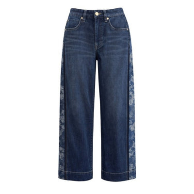 Liverpool Los Angeles - Womens Stride Wide Leg with Jacquard Blocking