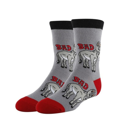 Oooh Yeah - Kids Crew Socks Bad Donkey