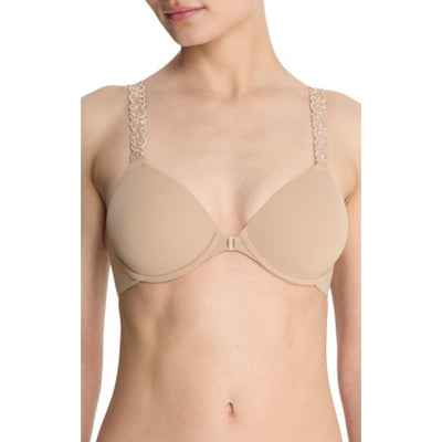 Natori - Womens Pure Luxe Convertible Front Close Contour Underwire