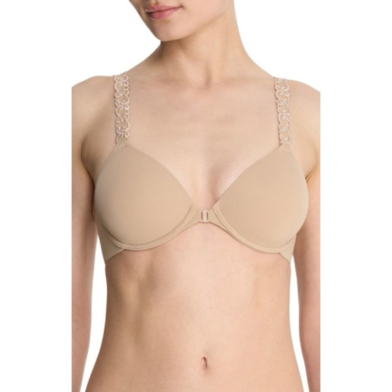 Natori - Womens Pure Luxe Convertible Front Close Contour Underwire