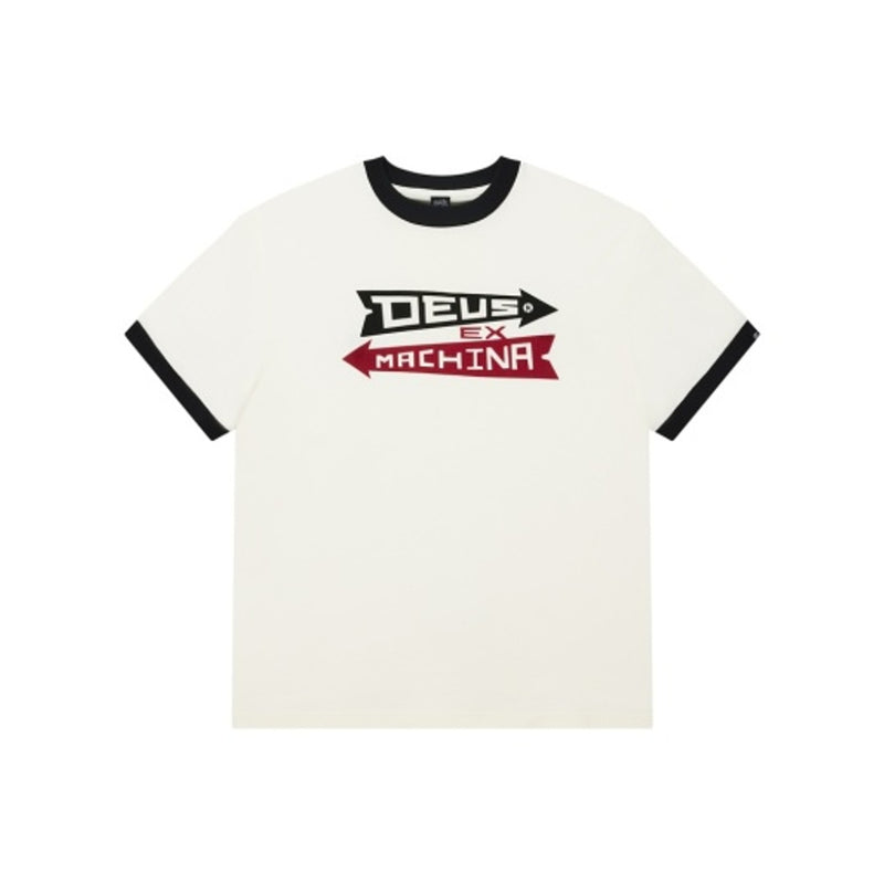 Deus Ex Machina - Mens Arrows Ringer Tee