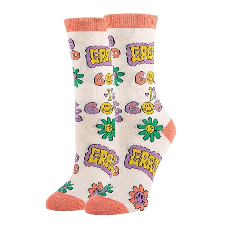 Oooh Yeah - Womens Crew Socks God Is Good