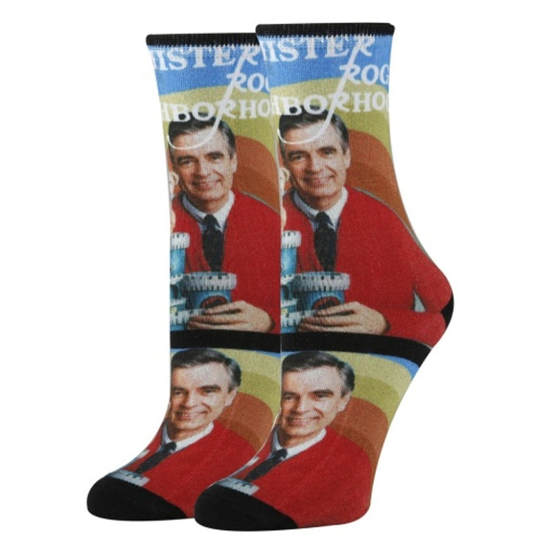Oooh Yeah - Womens Crew Socks-It's Mr Rogers
