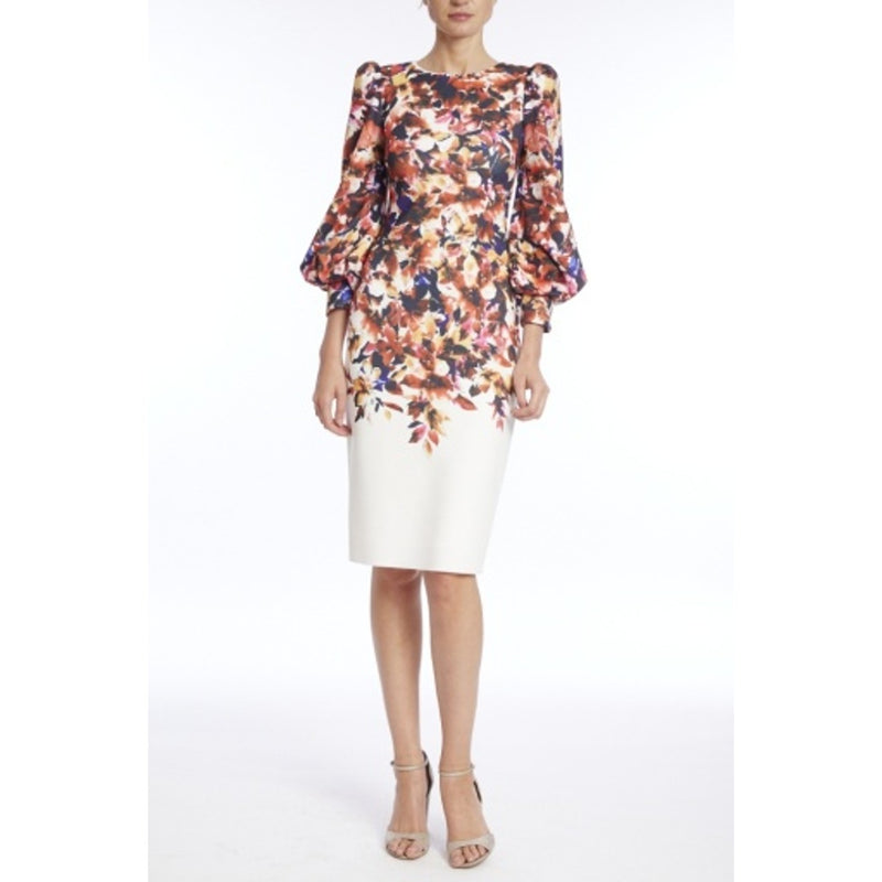 Badgley Mischka - Womens Eng Prnt Shift