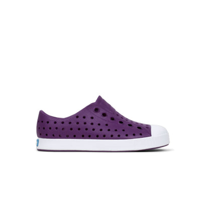 Native Shoes - Unisex Jefferson Kids - Orchid Purple/ Shell White