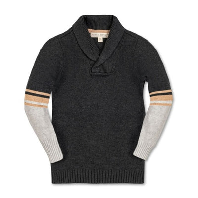 Hope & Henry - Boys Shawl Collar Organic Sweater