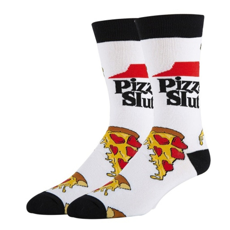 Oooh Yeah - Mens Crew Socks Pizza Slut